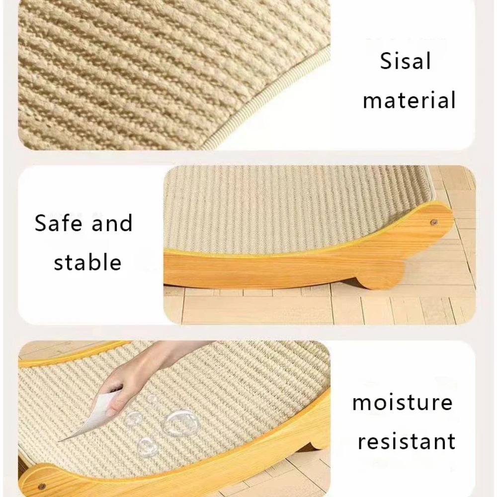 Cat Scratching Pads & Scratch Board, Detachable, Wear-Resistant, Multifunctional – Kitten Grinding Toy & Sleeping Bed