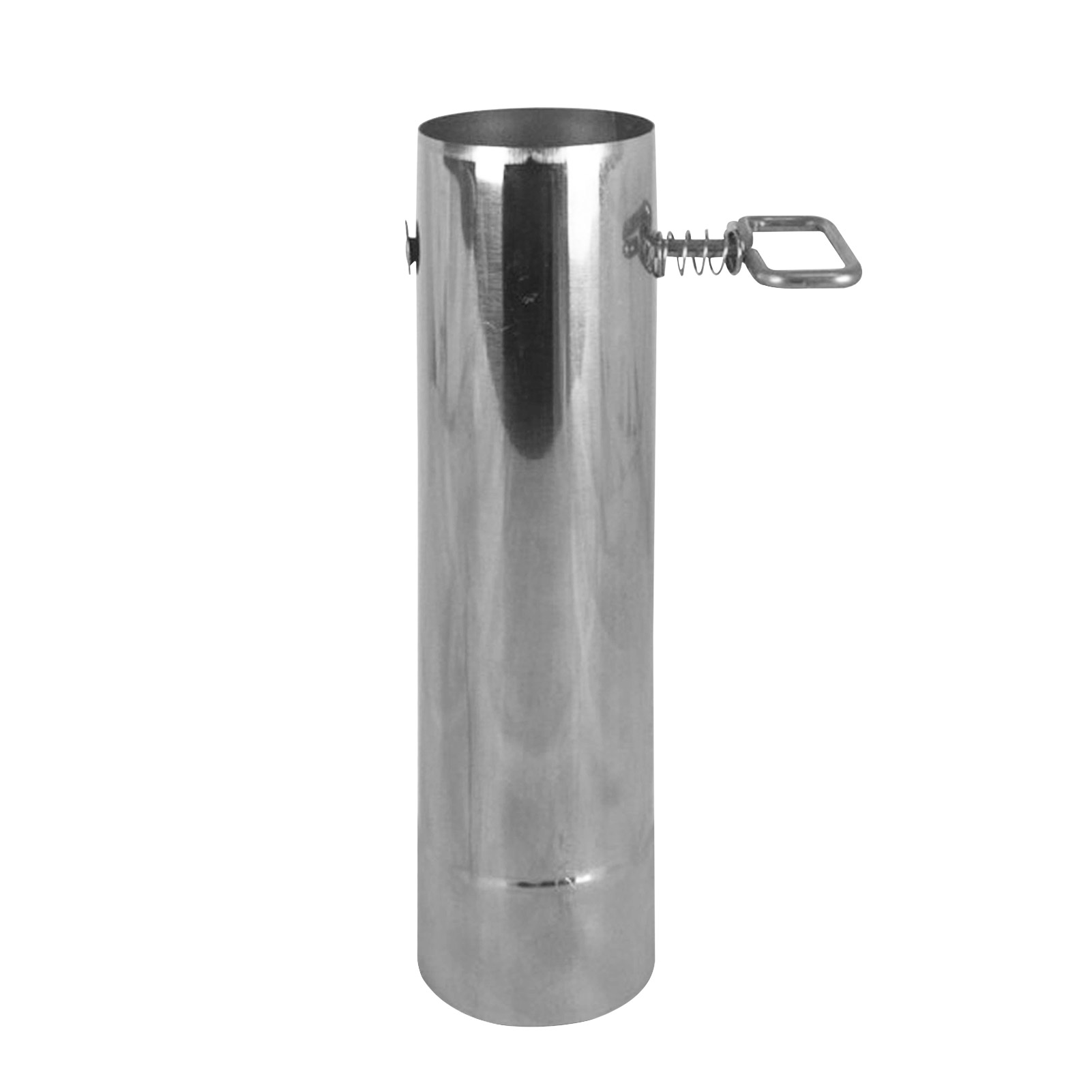 Stainless Steel Tent Stove Chimney Pipe Heat Shield Guard Adjustable Camping Stove Pipe