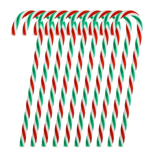 Christmas Candy Cane Acrylic Ornaments – Festive Xmas Tree Hanging Pendants
