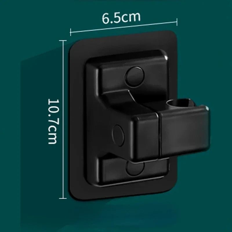 Adjustable Shower Head Holder Wall Mounted Self Adhesive Bracket