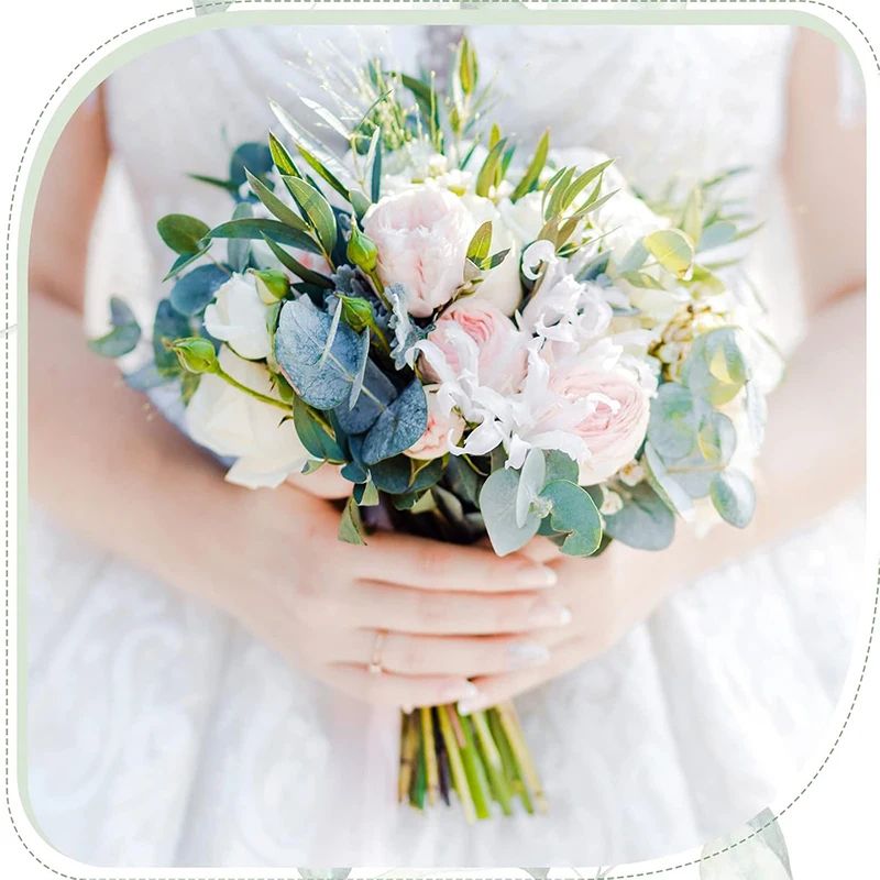 Artificial Eucalyptus Leaves Bulk Greenery Set