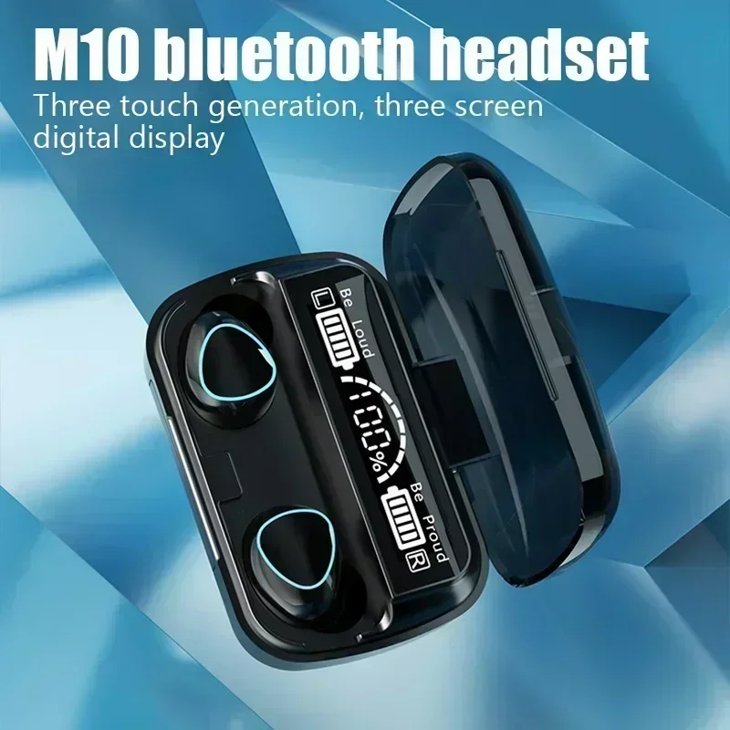 Wireless Earbuds with Charging Case Waterproof TWS Bluetooth Headphones