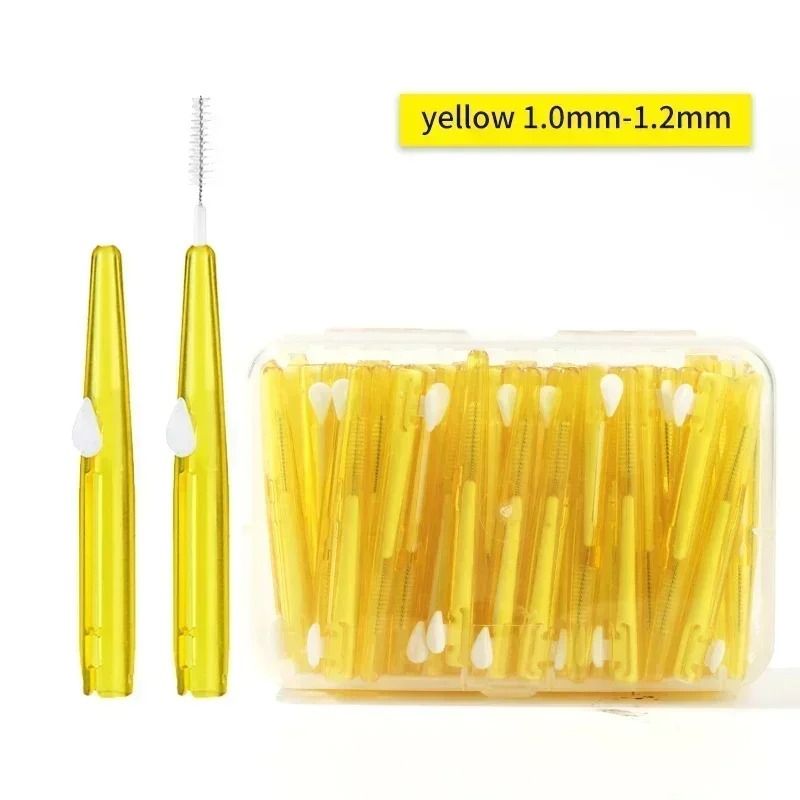 Curved Interdental Cleaning Brush Set – 20 Piece Dental Care Kit