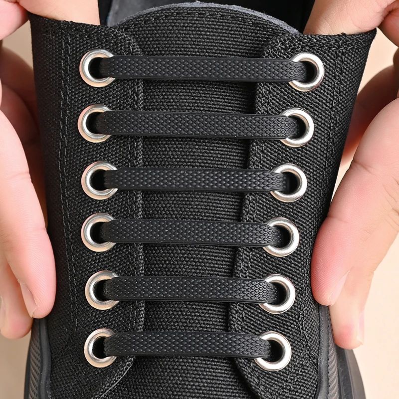 No Tie Elastic Lazy Silicone Laces Rubber Lace
