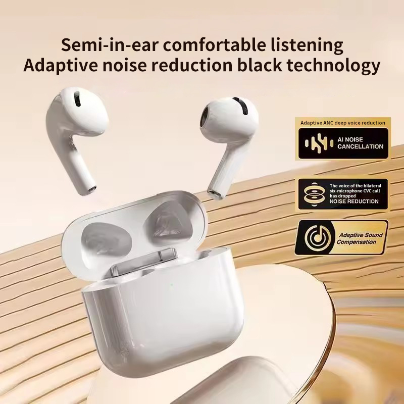 True Wireless Bluetooth Earphones High Sound Quality, Sports In-Ear, HiFi, Low Latency, Perfect for Active Lifestyles