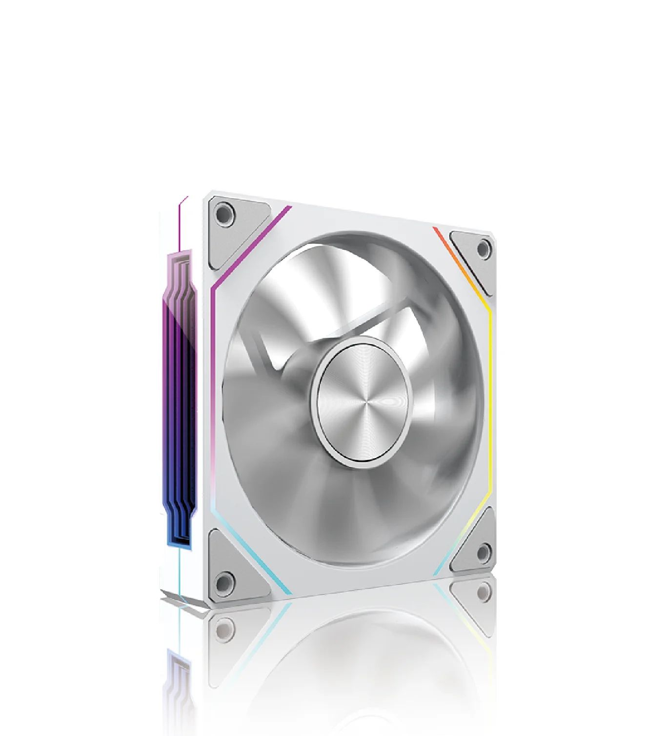 UPSIREN UF-2 PRISM 5 PRO 120mm ARGB Case Fan – High Airflow PC Cooling Fan (Regular or Reverse Blade)