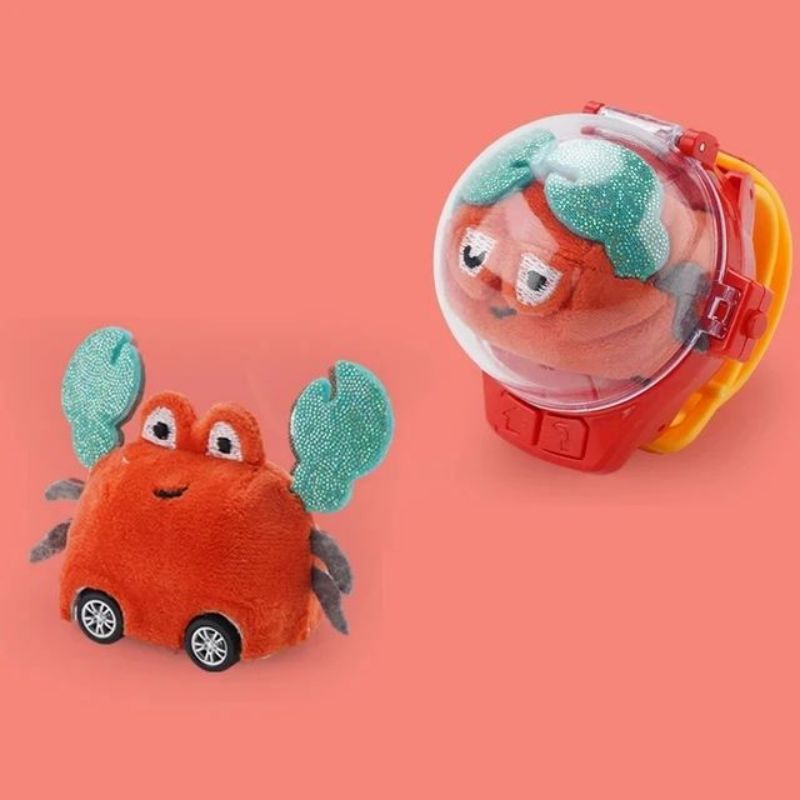 Mini Watch Car Parent Child Interaction, Remote Control Car Electric Alloy, Children's Watch Racing Toy Gift