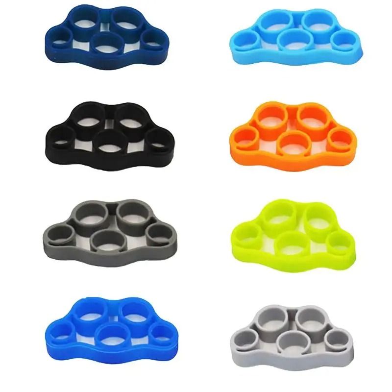 Hand Gripper Finger Expander Resistance Bands Set