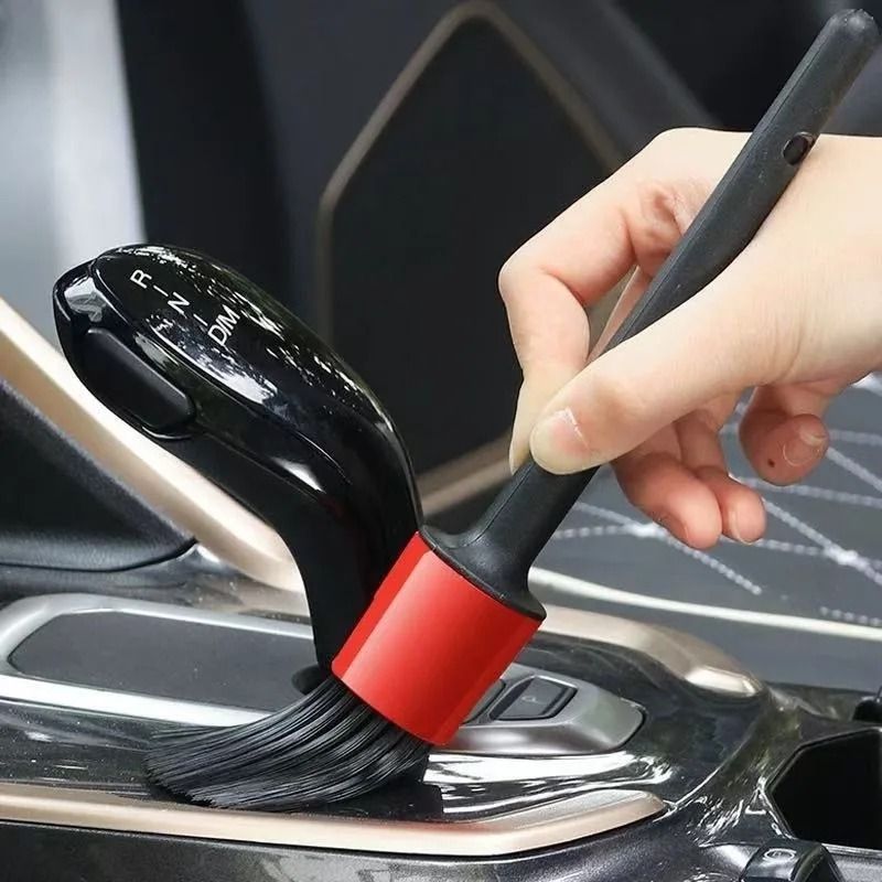 6-Piece Premium Fiber Car Detailing Brush Set