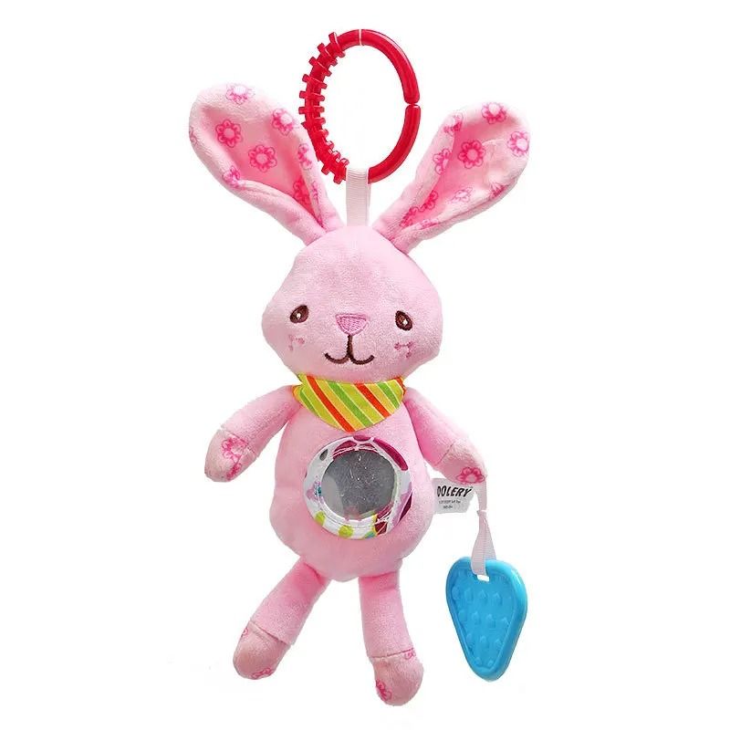 Soft Baby Crib Hanging Rattle Stroller Mobile Educational Plush Toy
