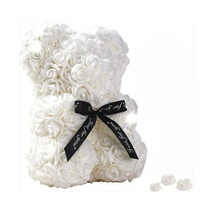 Everlasting Velvet Rose Teddy Bear