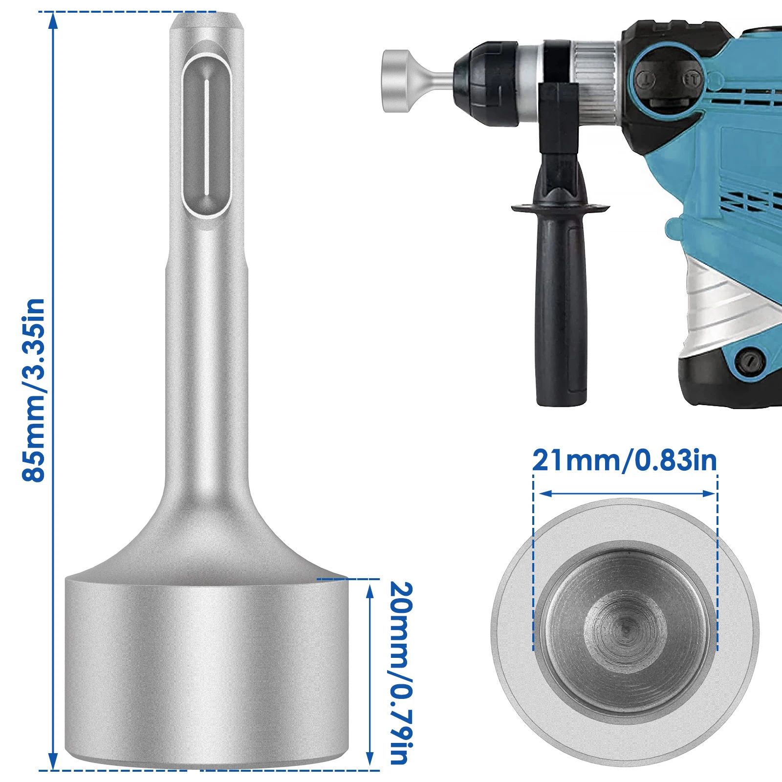 Precision Ground Rod Master – Heavy-Duty SDS Plus Ground Rod Driver
