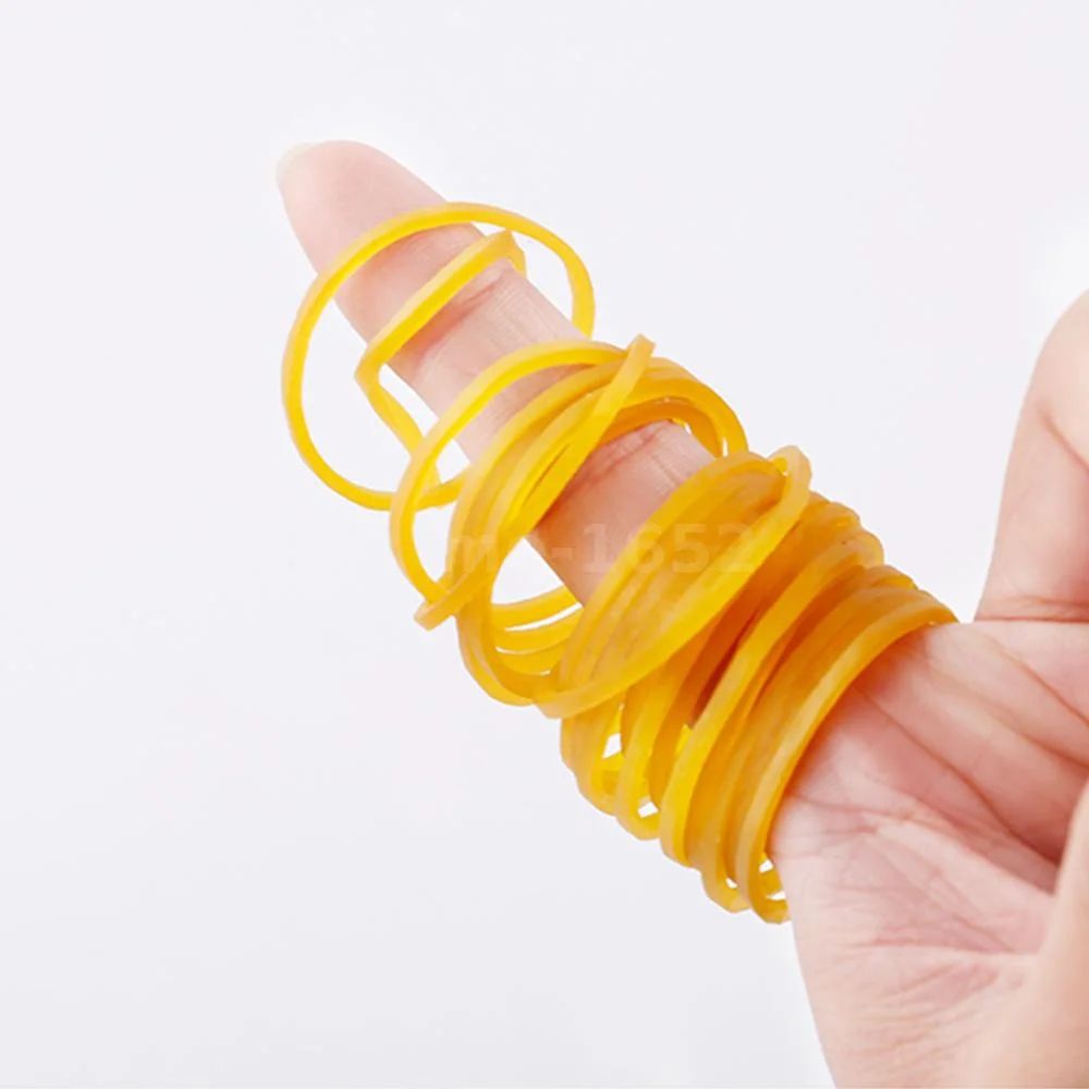 Premium Elastic Rubber Bands Set – Durable, Multi-Size Office & School Fasteners