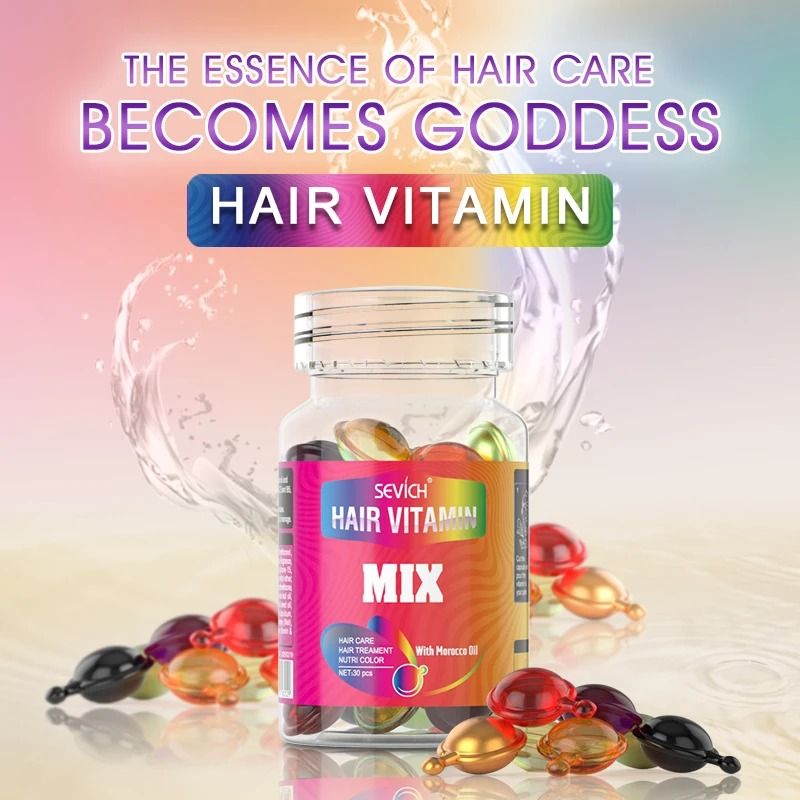 Advanced Hair Vitamin Capsule Treatment Oil