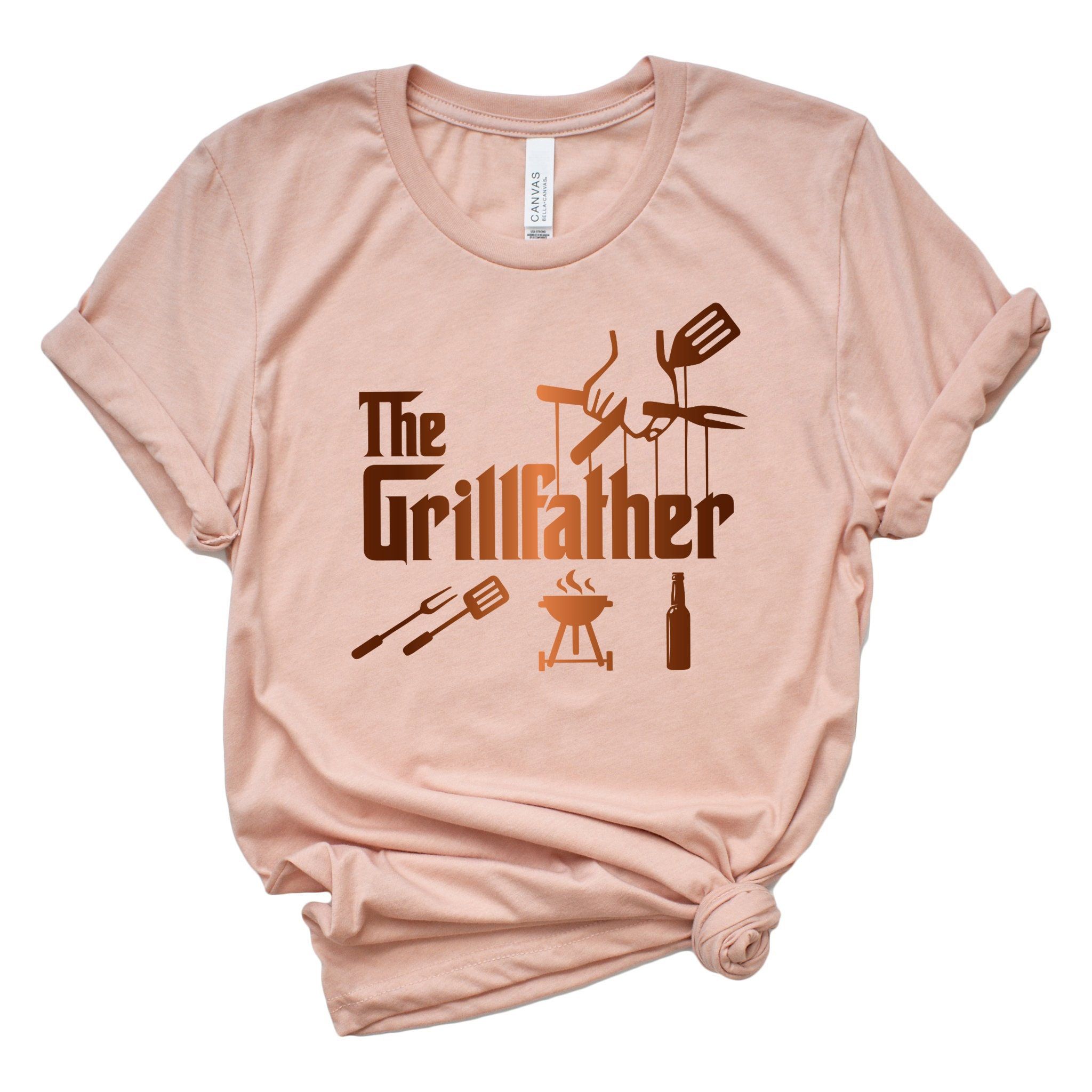 The Grillfather Shirt,Gift for Grandpa Shirt,New Dad Shirt,Dad Shirt,Daddy Shirt,Father's Day Shirt,Best Dad shirt,Gift