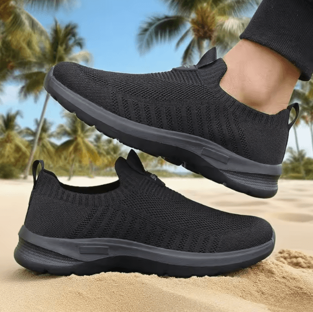Men Mesh Athletic Sneakers Breathable Lightweight Running and Casual Shoes