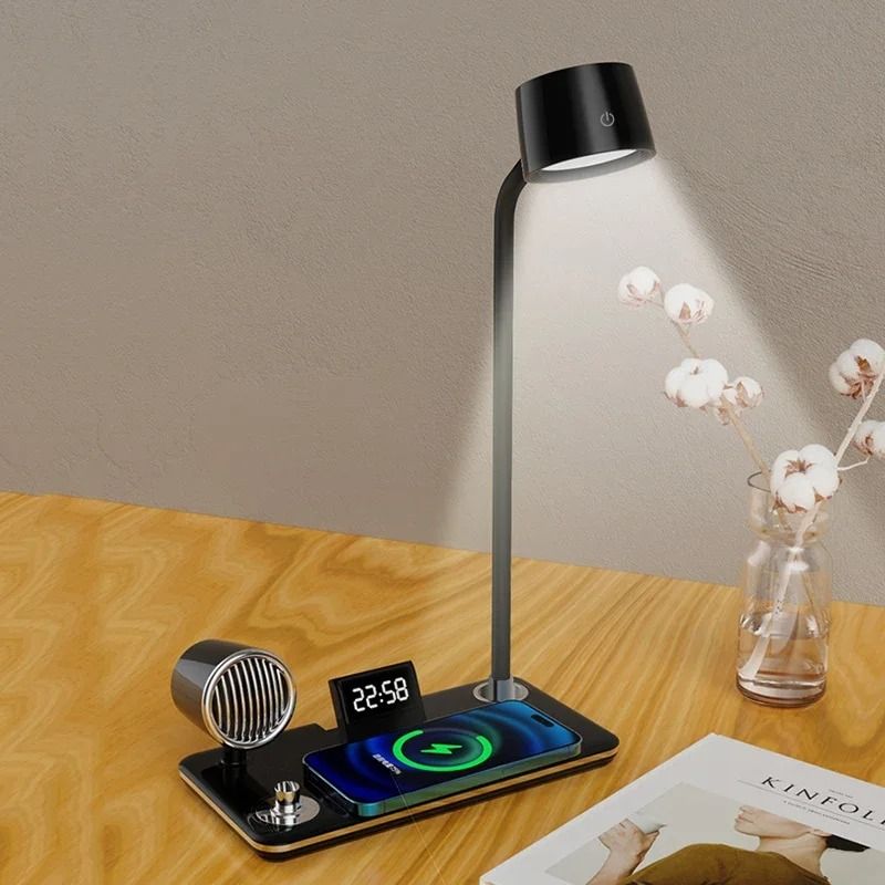 Multifunction Bluetooth Wireless Charging Table Lamp