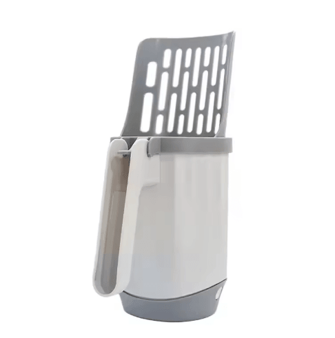 Cat Litter Scoop with Refill Bags – Easy Clean Pet Waste Shovel