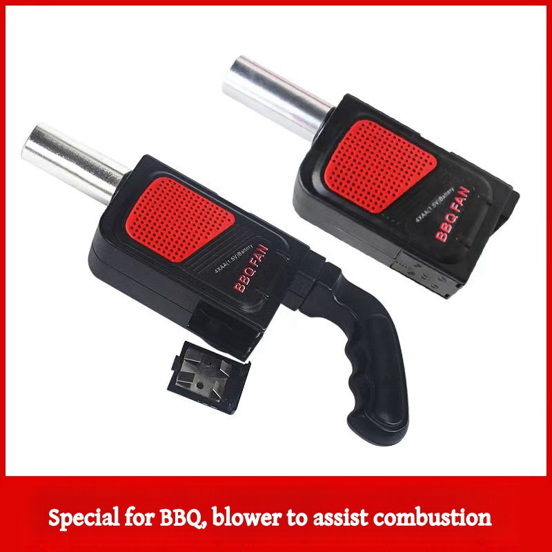 Electric BBQ Fan Air Blower for Charcoal Grill and Outdoor Cooking