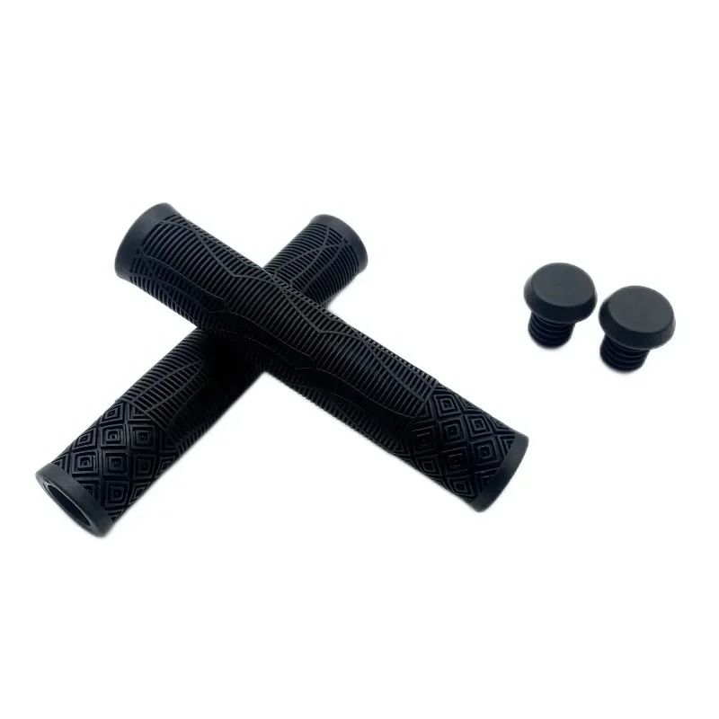 Bicycle Soft Rubber Handlebar Grips (1 Pair)