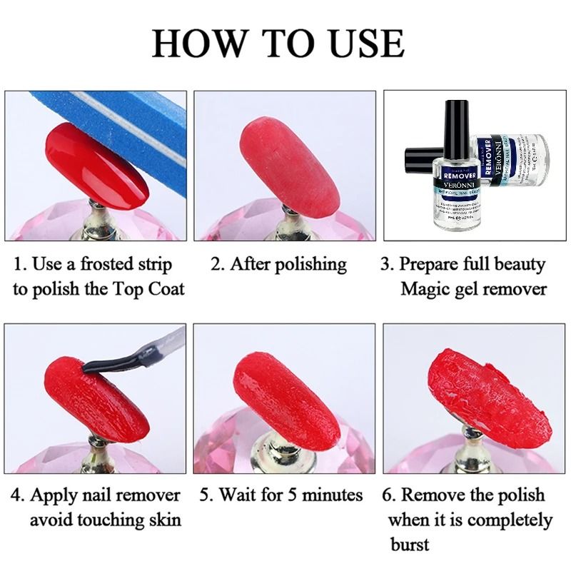 Gel Polish Removal and Surface Cleanser Liquid