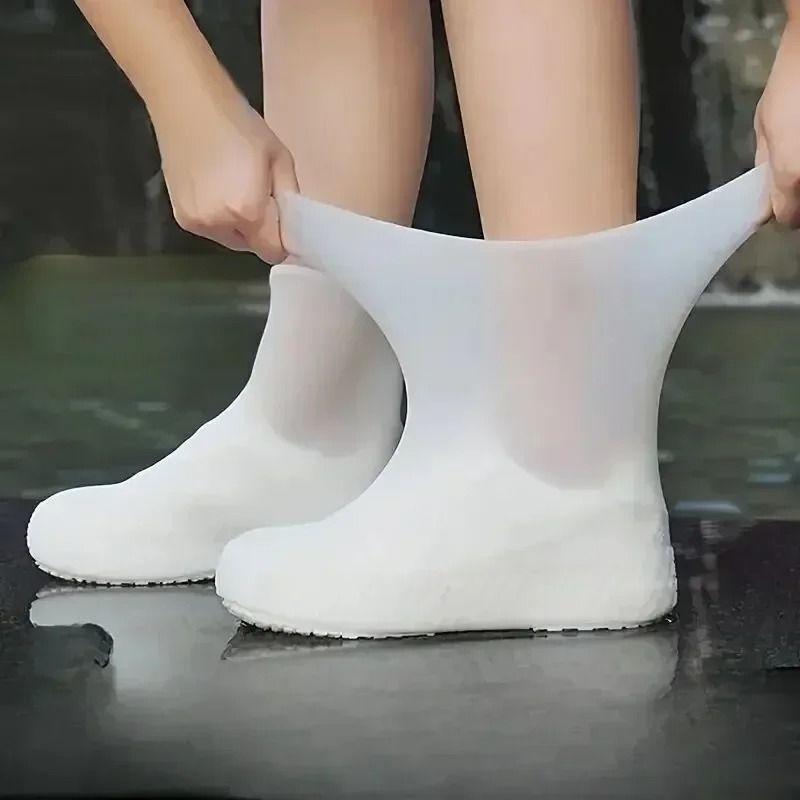 Waterproof Rain Shoe Covers Reusable Shoe Protector for Outdoor Use