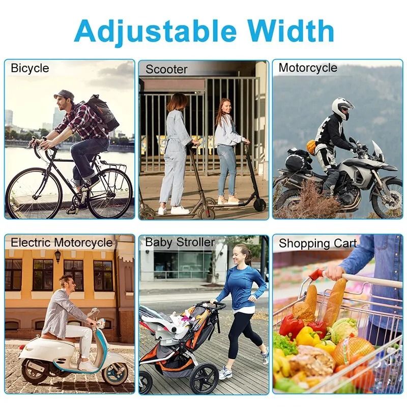 360 Rotatable Bike Phone Holder Secure Motorcycle Bicycle Mount for Navigation