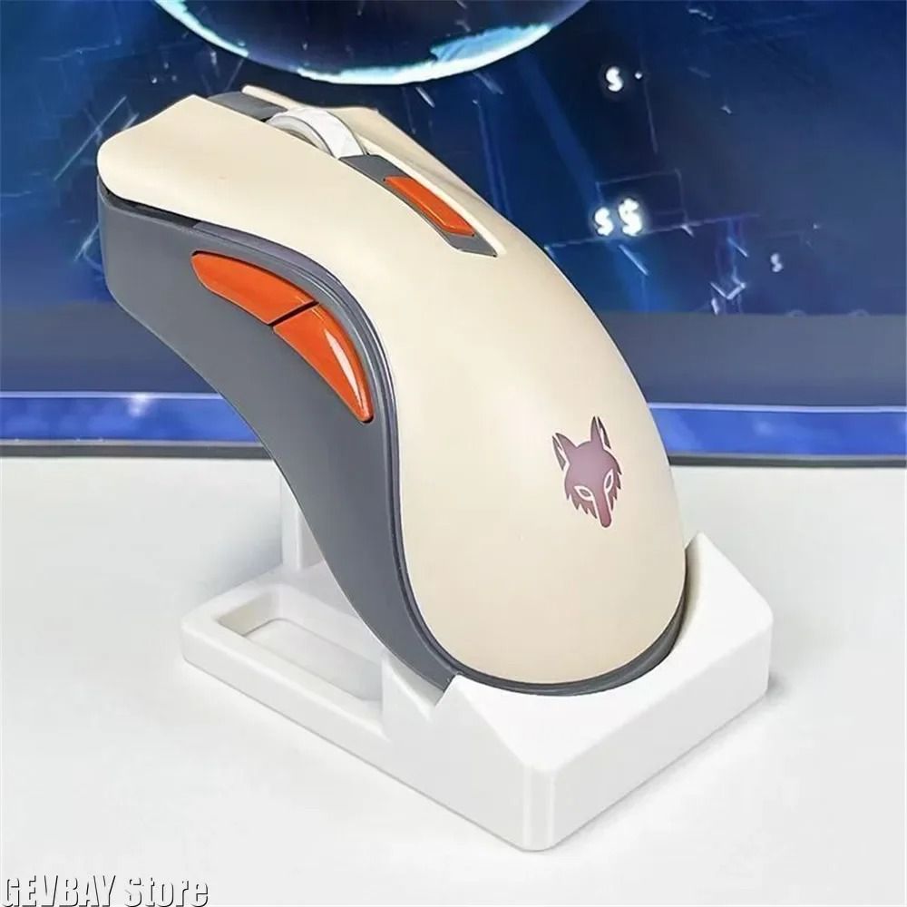 3D Printed Mouse Holder – Wireless Gaming Mouse Display – High-Yield Desktop Interaction Hub