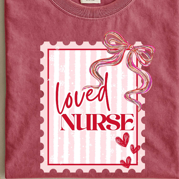 Nurse Valentines Day Sweatshirt, Registered Nurse Shirt, Pediatric Love Sweater, Cute Hospital Staff Gift