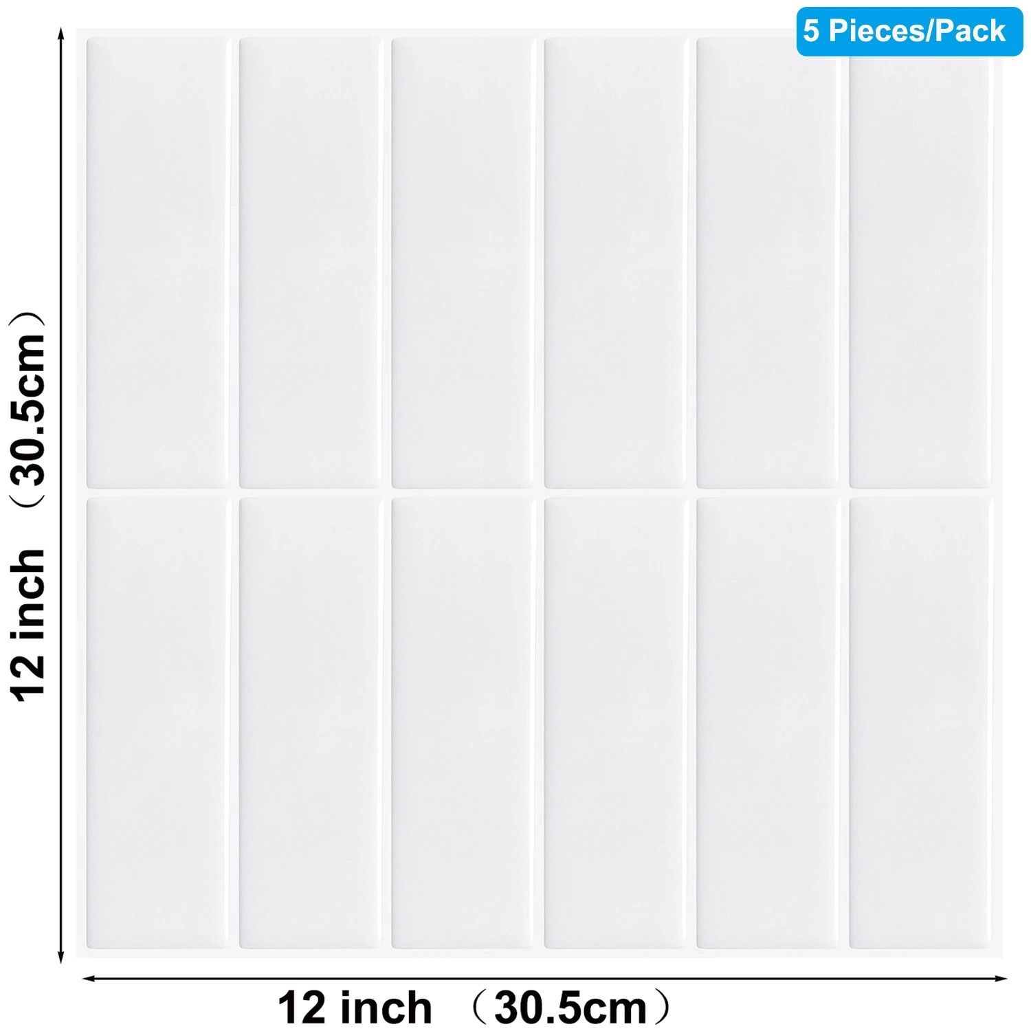 3D Peel and Stick Tiles Waterproof Kitchen Wall Sticker Set