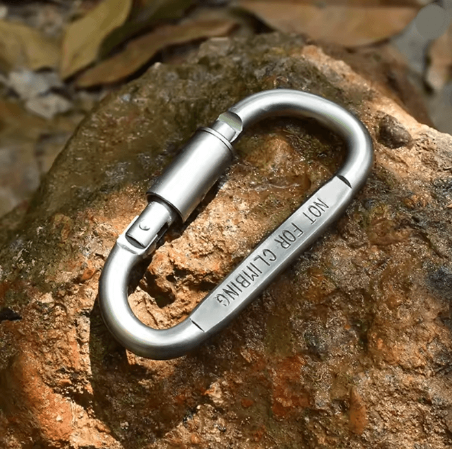 Aluminum Carabiner Clip Set
