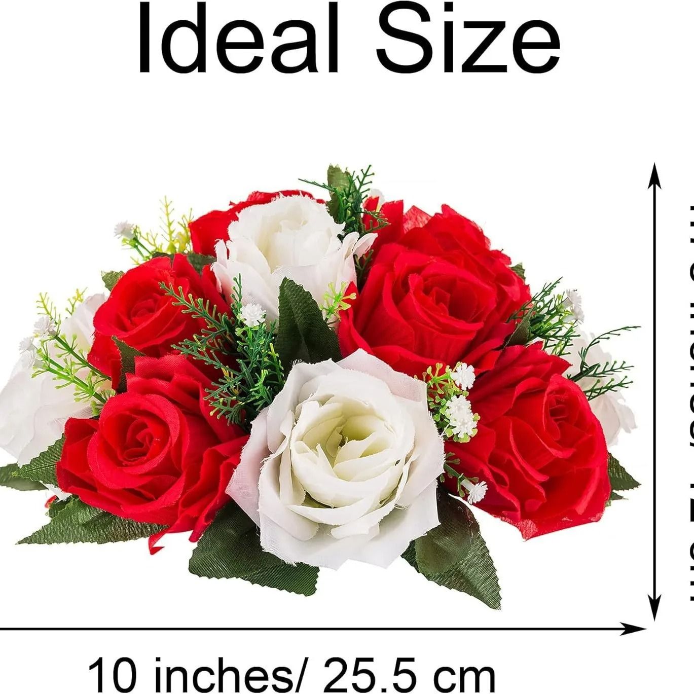 Grand Silk Rose Sphere Arrangement