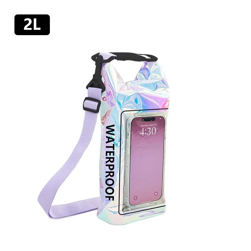 Touch Screen Transparent Dry Bag Backpack 2L and 5L
