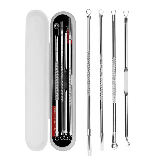 ClearPoint Ultra Fine Blackhead and Pimple Remover Tweezers Set