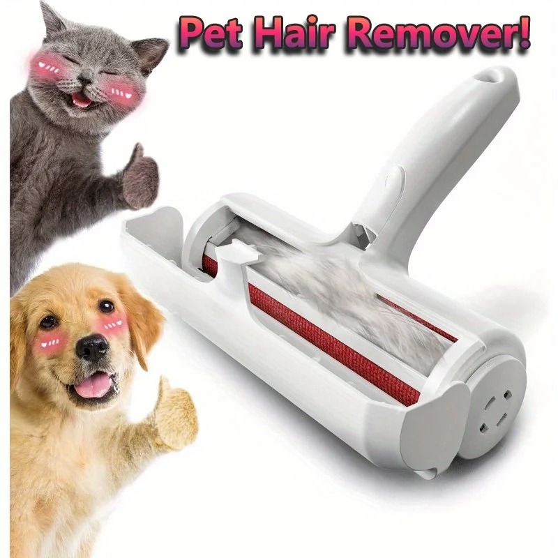 Reusable Pet Hair Remover Roller for Furniture and Clothing