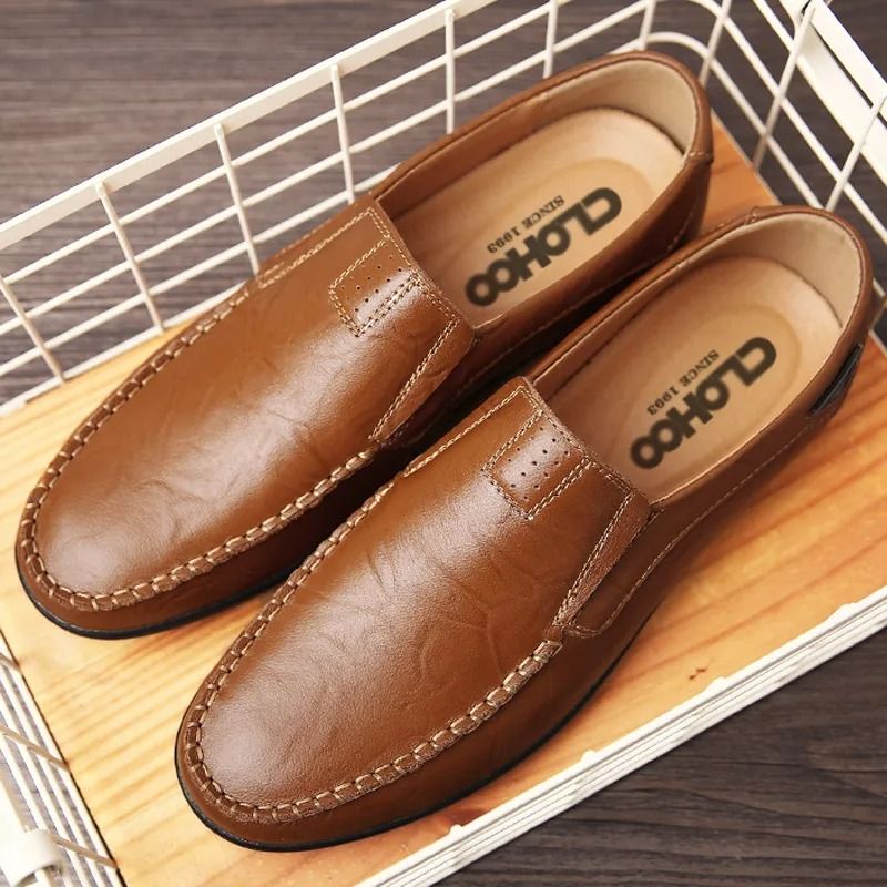 Men's Handmade Comfort Driving Loafers