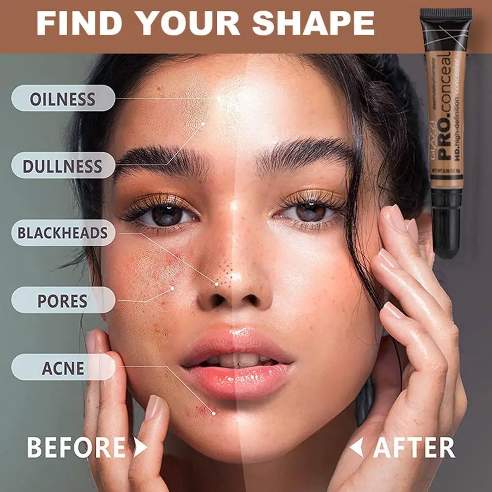 Matte Liquid Foundation Full Coverage Oil Control Foundation Makeup