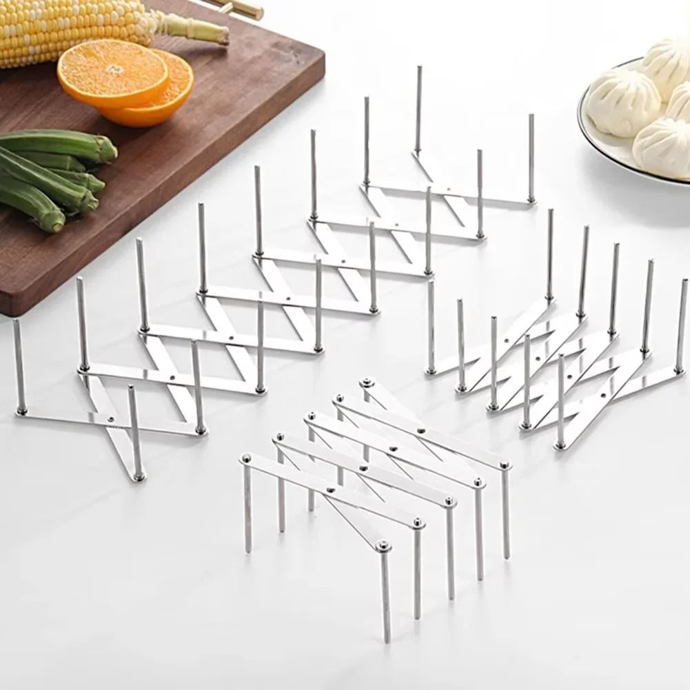 Retractable Storage Rack – Heavy-Duty Stainless Steel Pot Lid & Dish Organizer