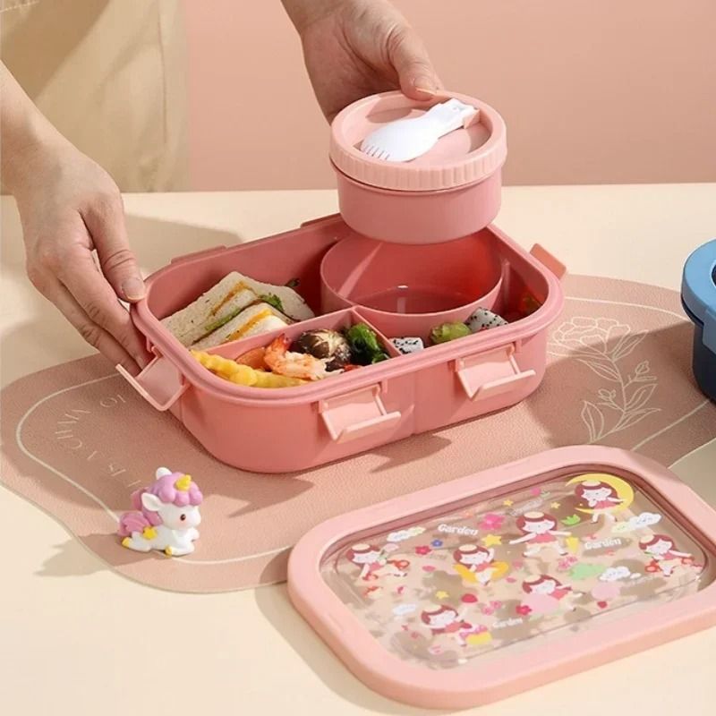 Leak Proof Bento Lunch Box With Soup Bowl