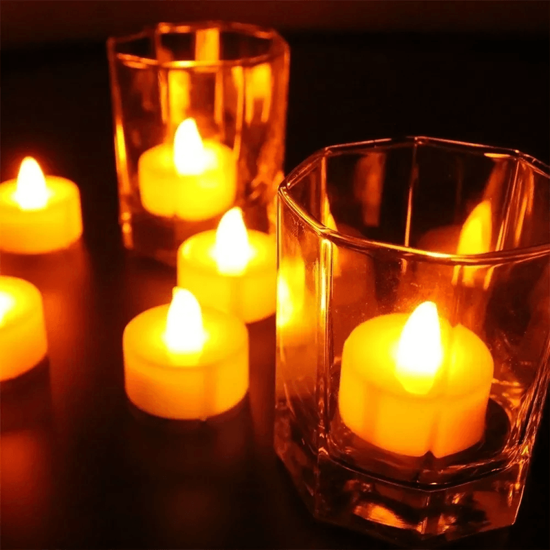 SoftGlow Battery LED Flameless Tea Candle Set