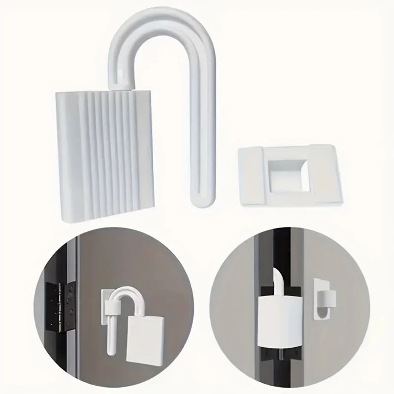 Anti-Pinch Door Stopper – Child Safety Finger Protector Door Gap Blocker for Bedroom & Bathroom