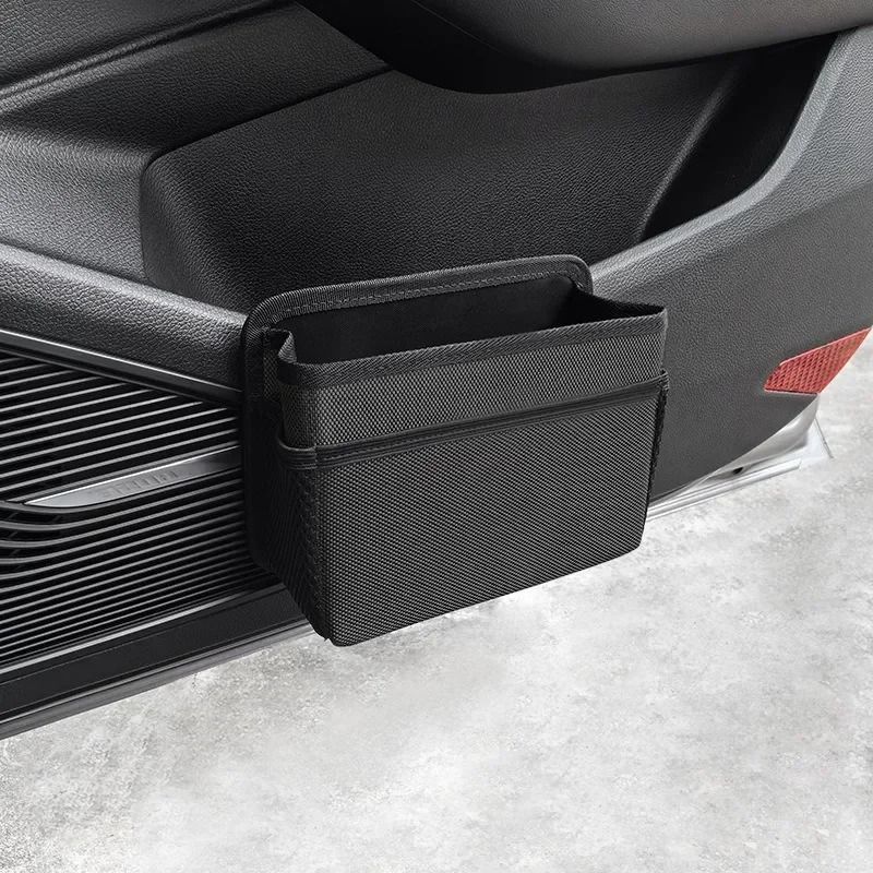 Car Seat Back Hanging Storage Bag with Compact Side Organizer
