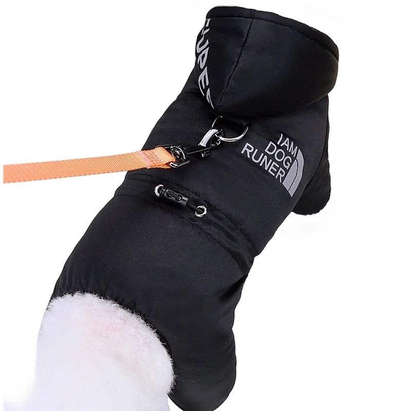 FrostPaws Thicken Waterproof Dog Jumpsuit – Warm Winter Hoodie Coat for Small Dogs