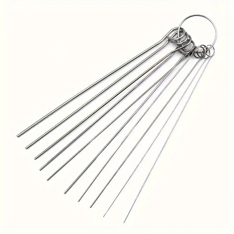 Precision Shower Head Cleaning Tool Kit – Stainless Steel Nozzle Cleaner Brush Set