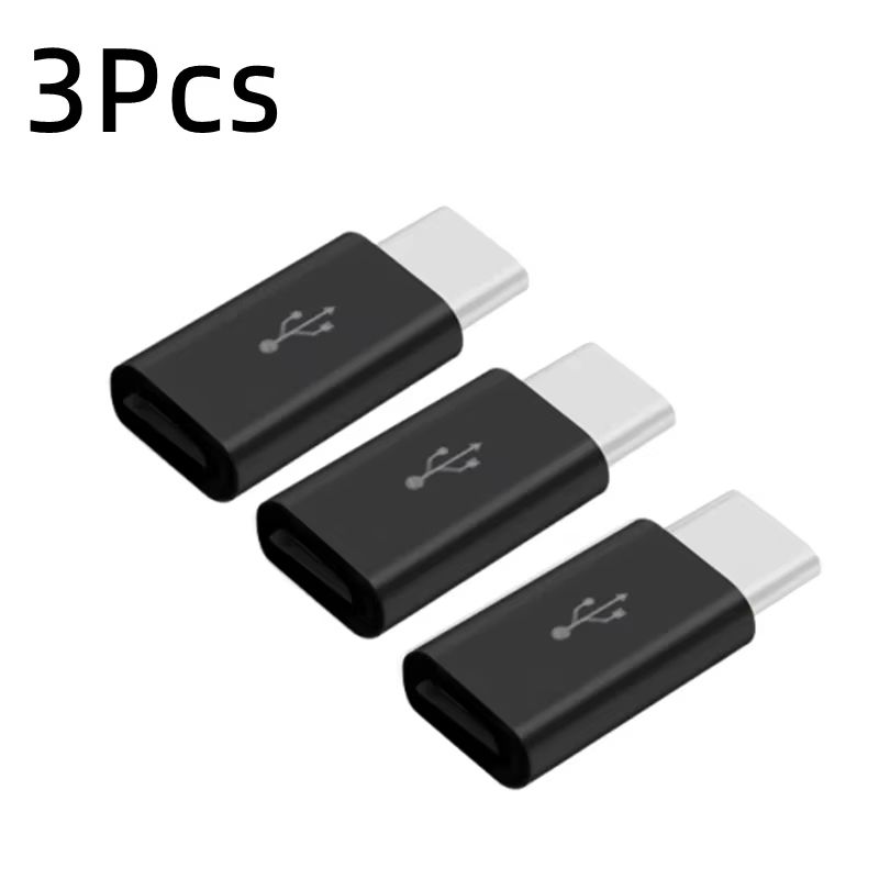 Micro USB to USB-C Adapter OTG Converter – Fast Charging & Data Transfer