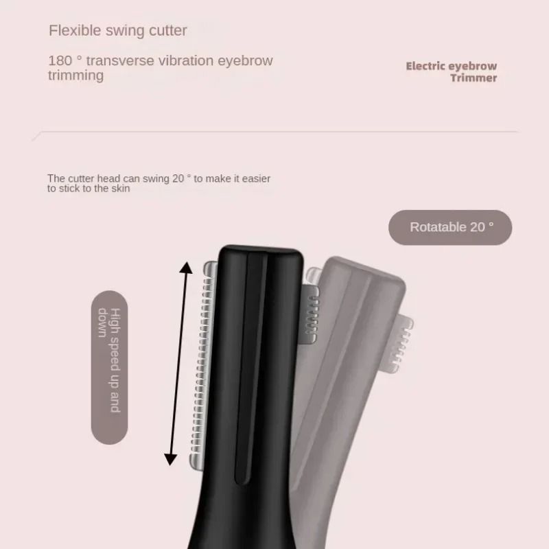 Beginner Optimized Electric Brow Scraper and Detailer