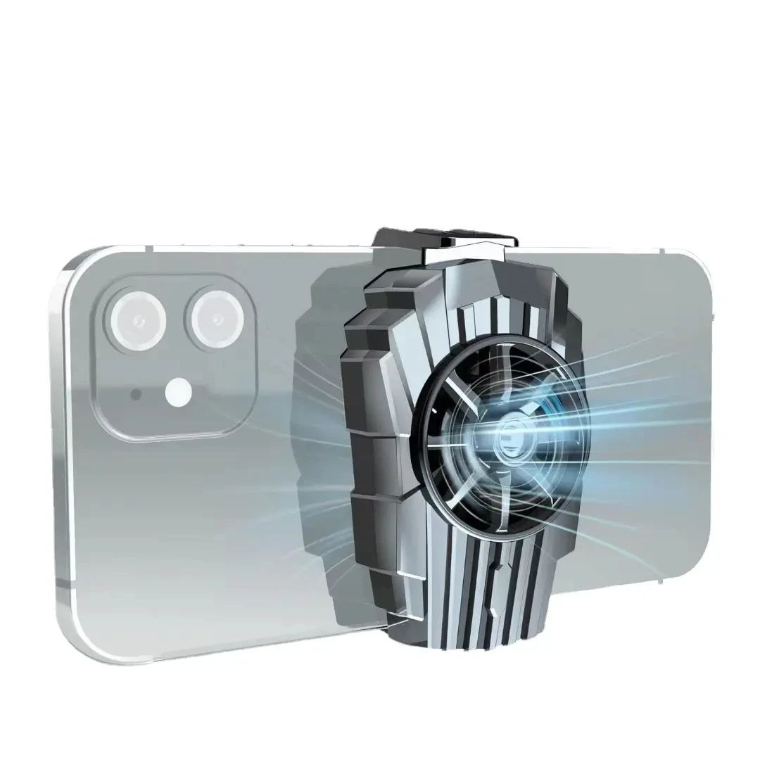 Portable Mobile Phone Cooling Fan for Gaming – USB Radiator Mini Cooler for iPhone & Android