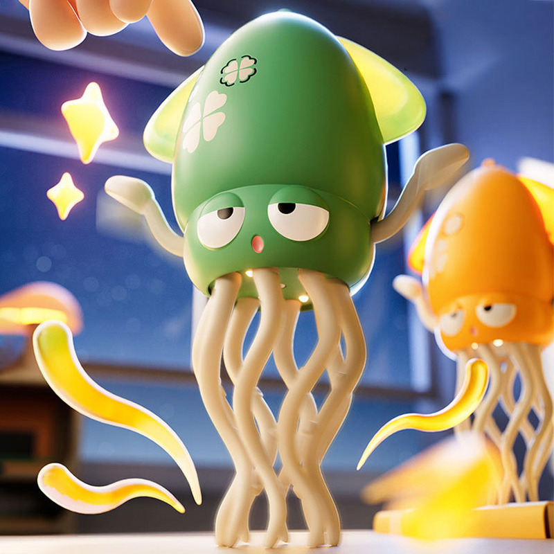 Interactive Development Moving Children's Electric Octopus, Glow Dancing Octopus Toys, Cartoon Educational Toddler Gift