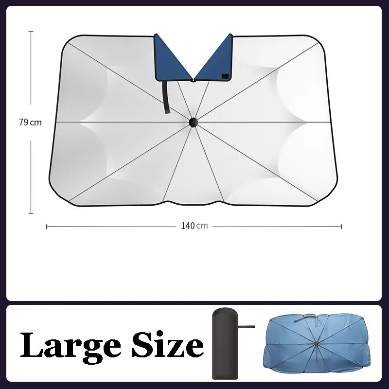 Car Windshield Sunshade Umbrella with UV Protection