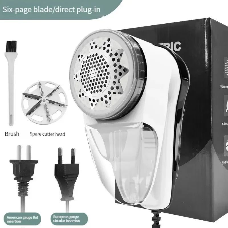 Portable Electric Lint Remover Fabric Shaver – Rechargeable Sweater Pill Remover for Clothes, Curtains & Upholstery